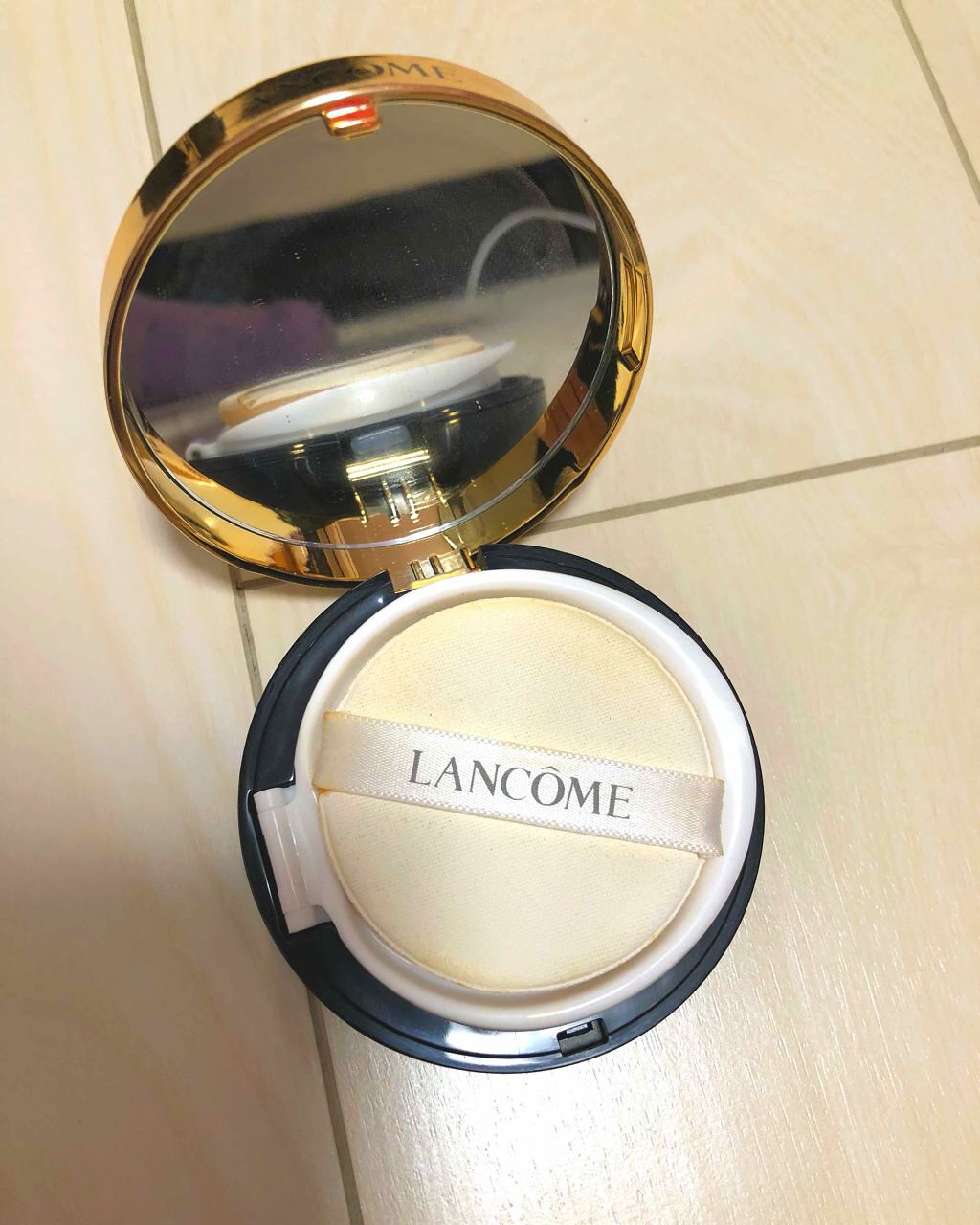 ブラン エクスペール クッションコンパクト 50/LANCOME/クッションファンデーションを使ったクチコミ(2枚目)