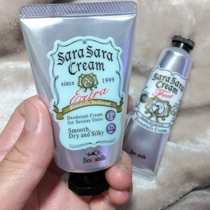 薬用足指さらさらクリーム/デオナチュレ/デオドラント・制汗剤を使ったクチコミ(2枚目)