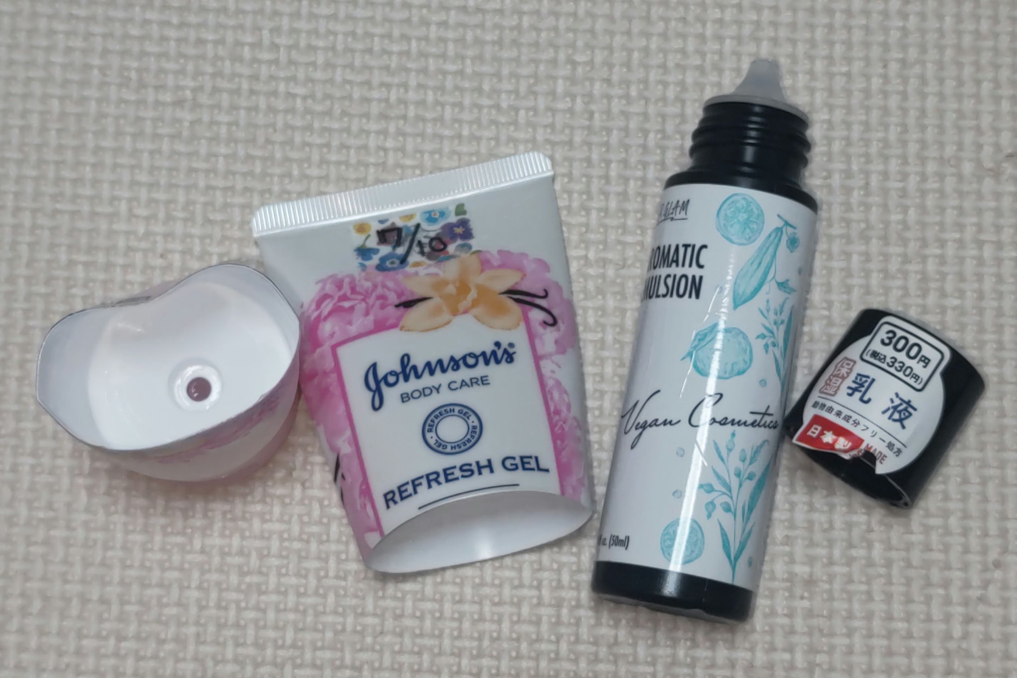 リフレッシュジェル サマーフローラル/ジョンソンボディケア/ボディローションを使ったクチコミ（1枚目）