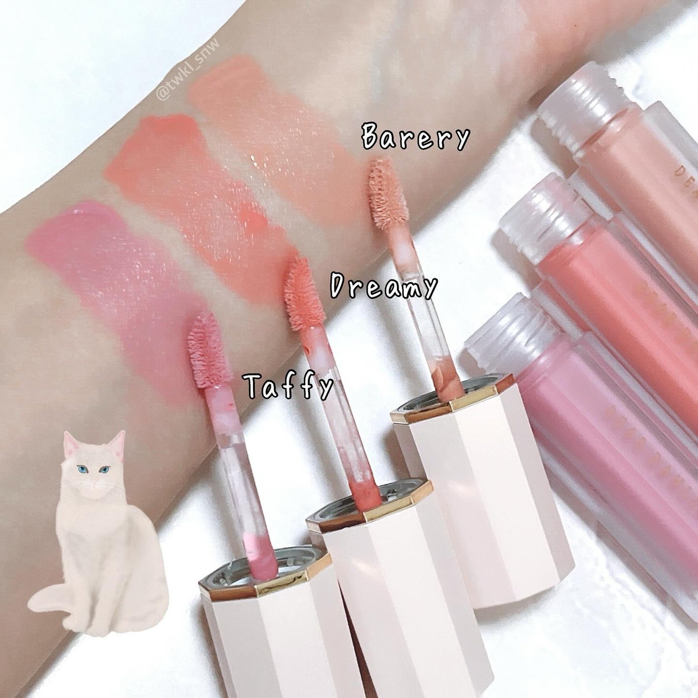 ペタルドロップリキッドブラッシャー/DEAR DAHLIA/リキッドチークを使ったクチコミ(2枚目)