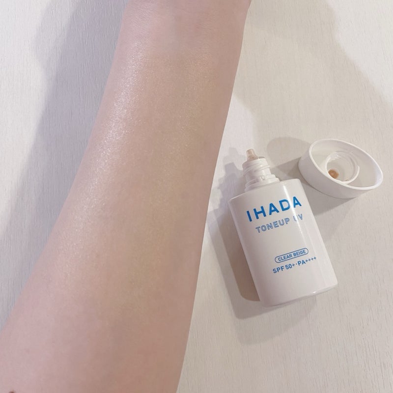 薬用フェイスプロテクトUV ミルク/IHADA/日焼け止めミルクを使ったクチコミ（3枚目）