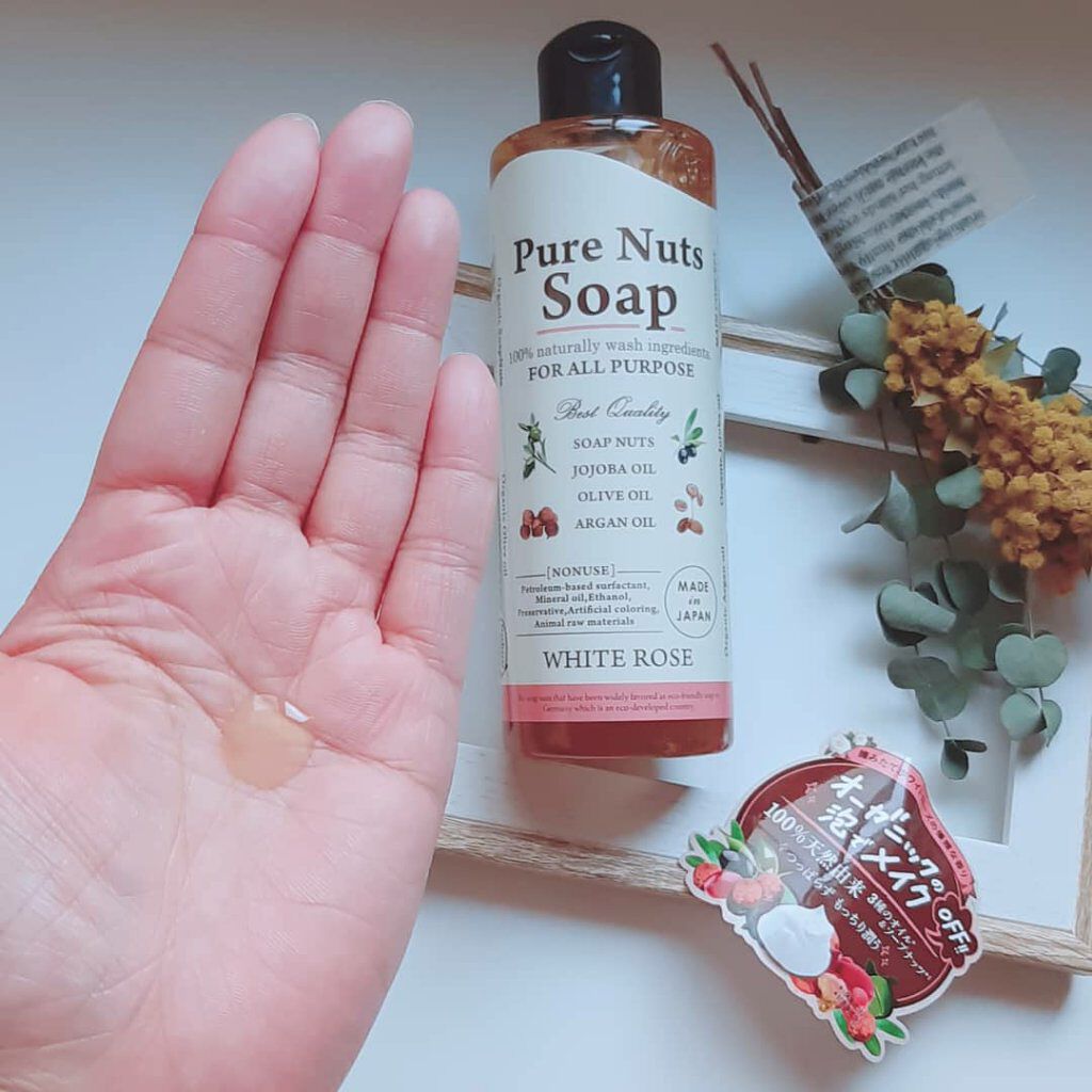 ピュアナッツソープ ホワイトローズの香り/ナチュラセラ/洗顔フォームを使ったクチコミ(3枚目)