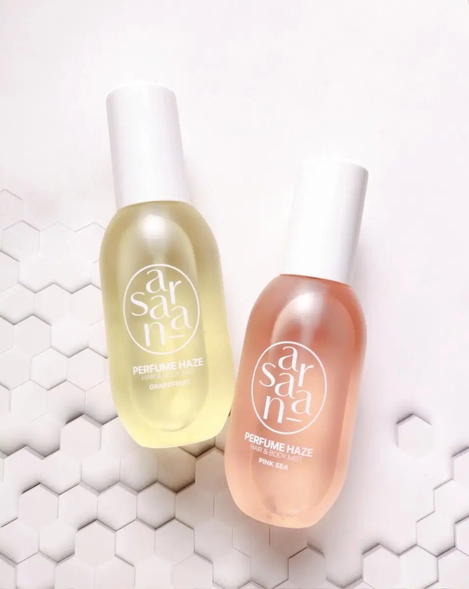パフュームヘイズ ヘア&ボディミスト ピンクシー/SARANARA/ヘアミストを使ったクチコミ（1枚目）