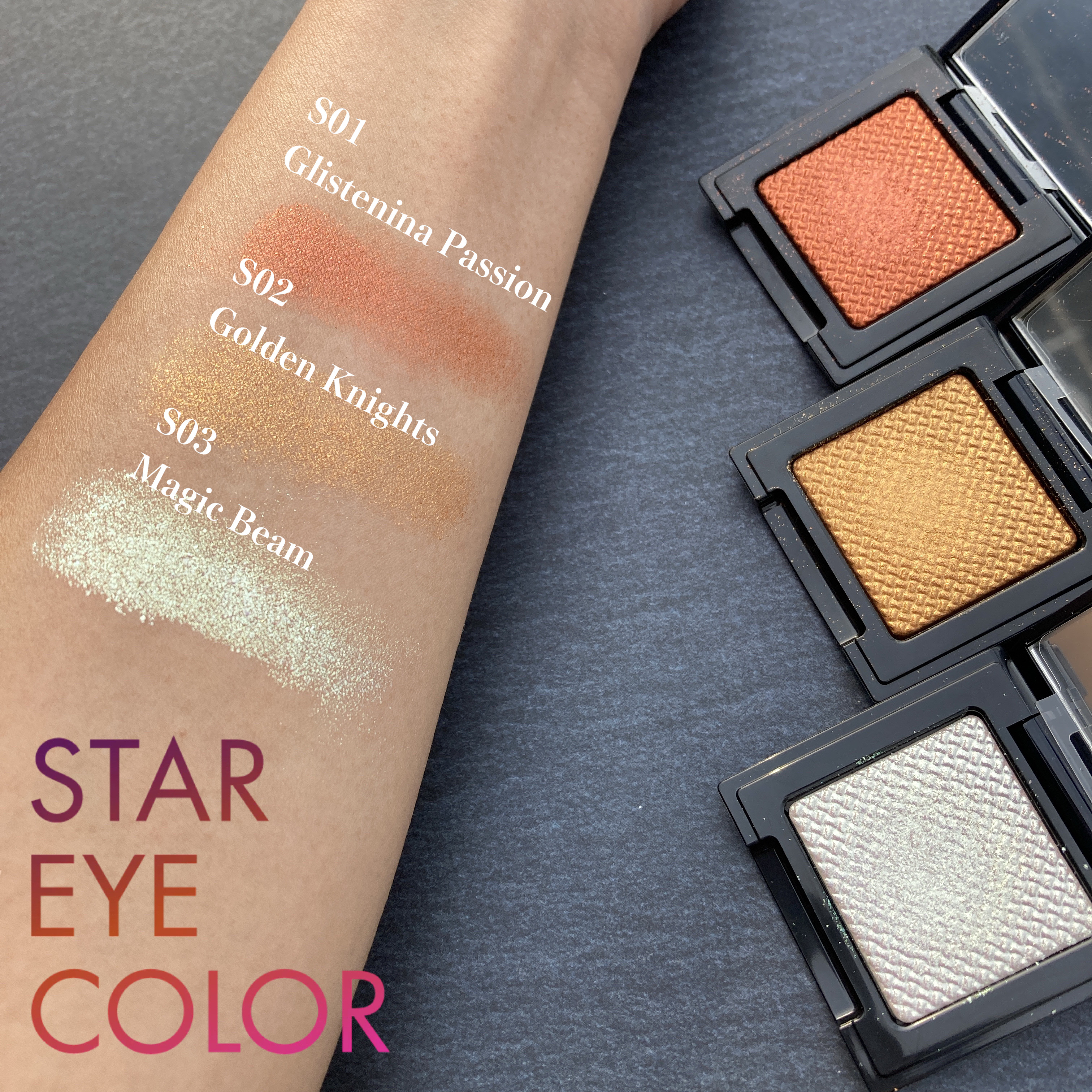 エレガンス ラズル スターアイカラー/エレガンス ラズル /単色アイシャドウを使ったクチコミ（2枚目）