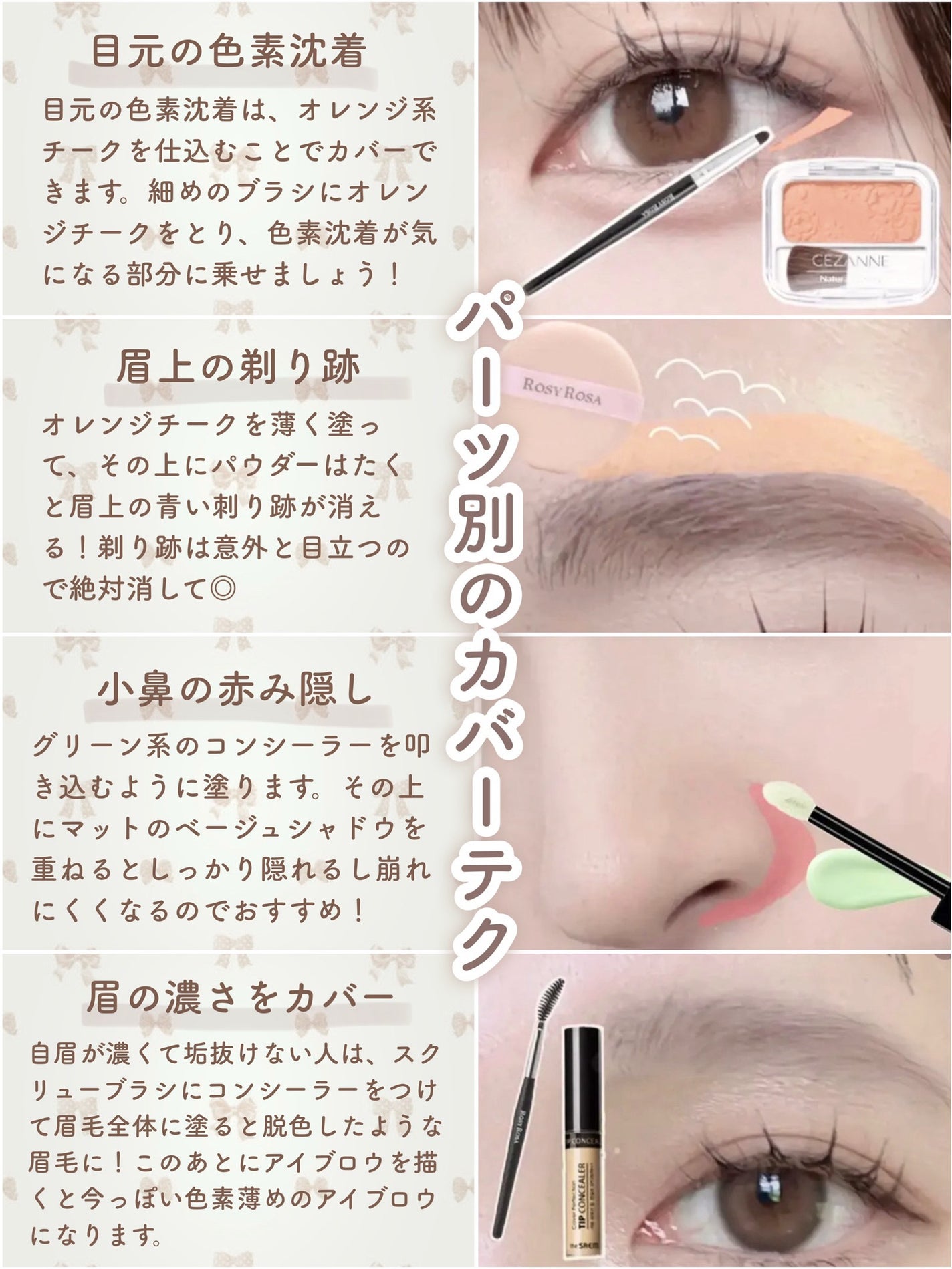 カラーミキシングコンシーラー/キャンメイク/パレットコンシーラーを使ったクチコミ(6枚目)