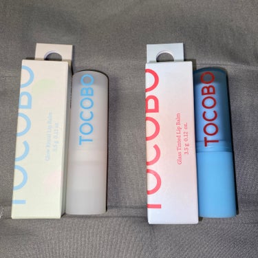 Glass Tinted Lip Balm/TOCOBO/リップケア・リップクリームを使ったクチコミ（1枚目）