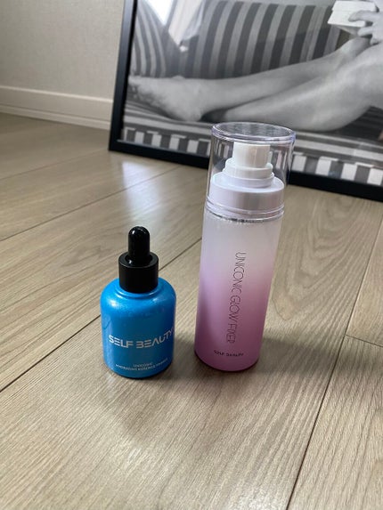 ユニコーン メイクアップグローフィックスミスト/SELF BEAUTY/フィックスミストを使ったクチコミ(1枚目)