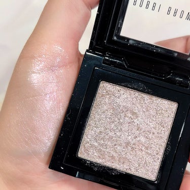 スパークル アイシャドウ 26 シルバーライラック/BOBBI BROWN/シングルアイシャドウを使ったクチコミ（2枚目）