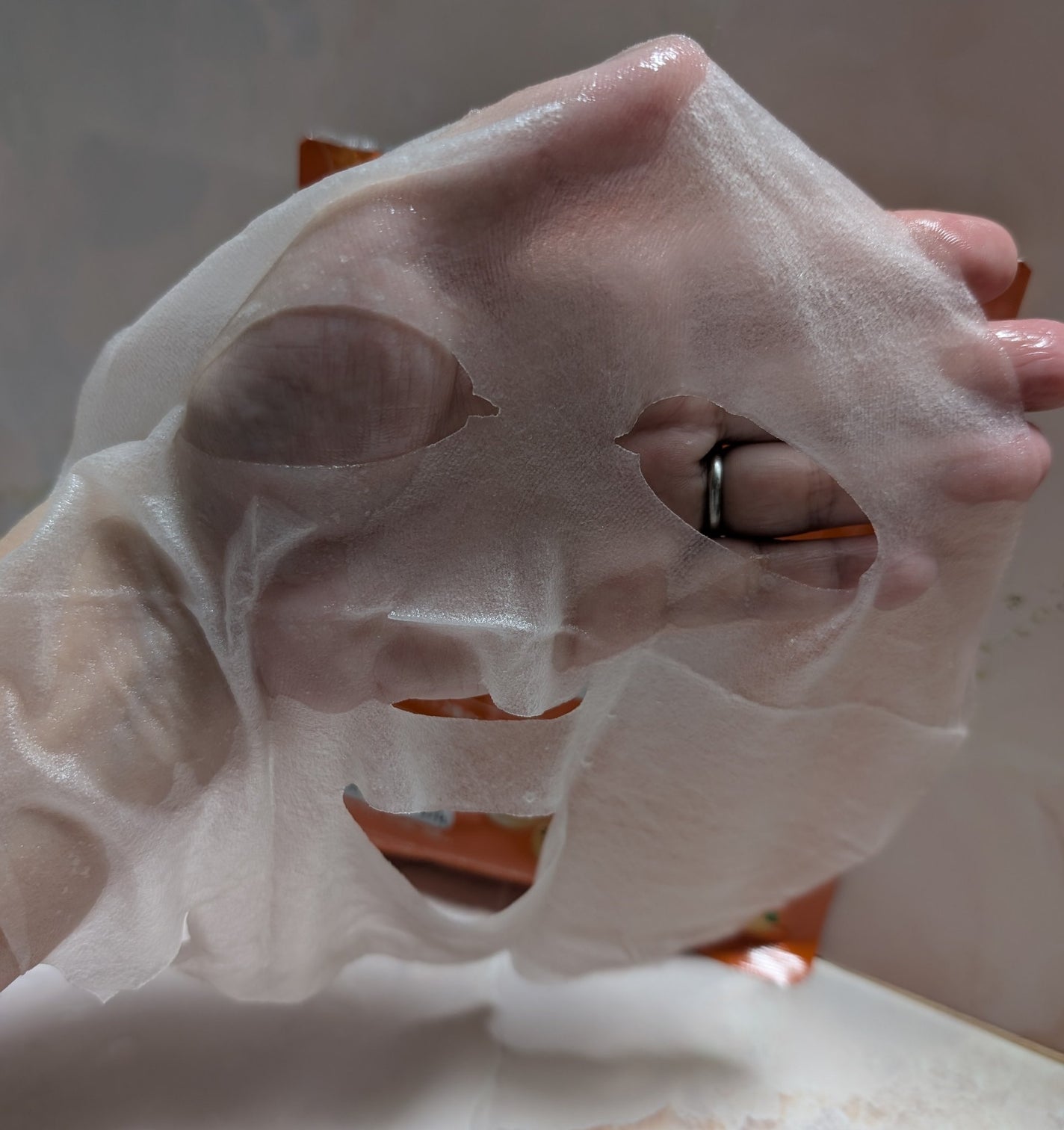 CPフェイスマスク A/カプセルセラム/シートマスク・パックを使ったクチコミ(5枚目)