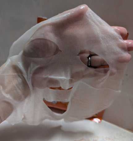 CPフェイスマスク A/カプセルセラム/シートマスク・パックを使ったクチコミ(5枚目)