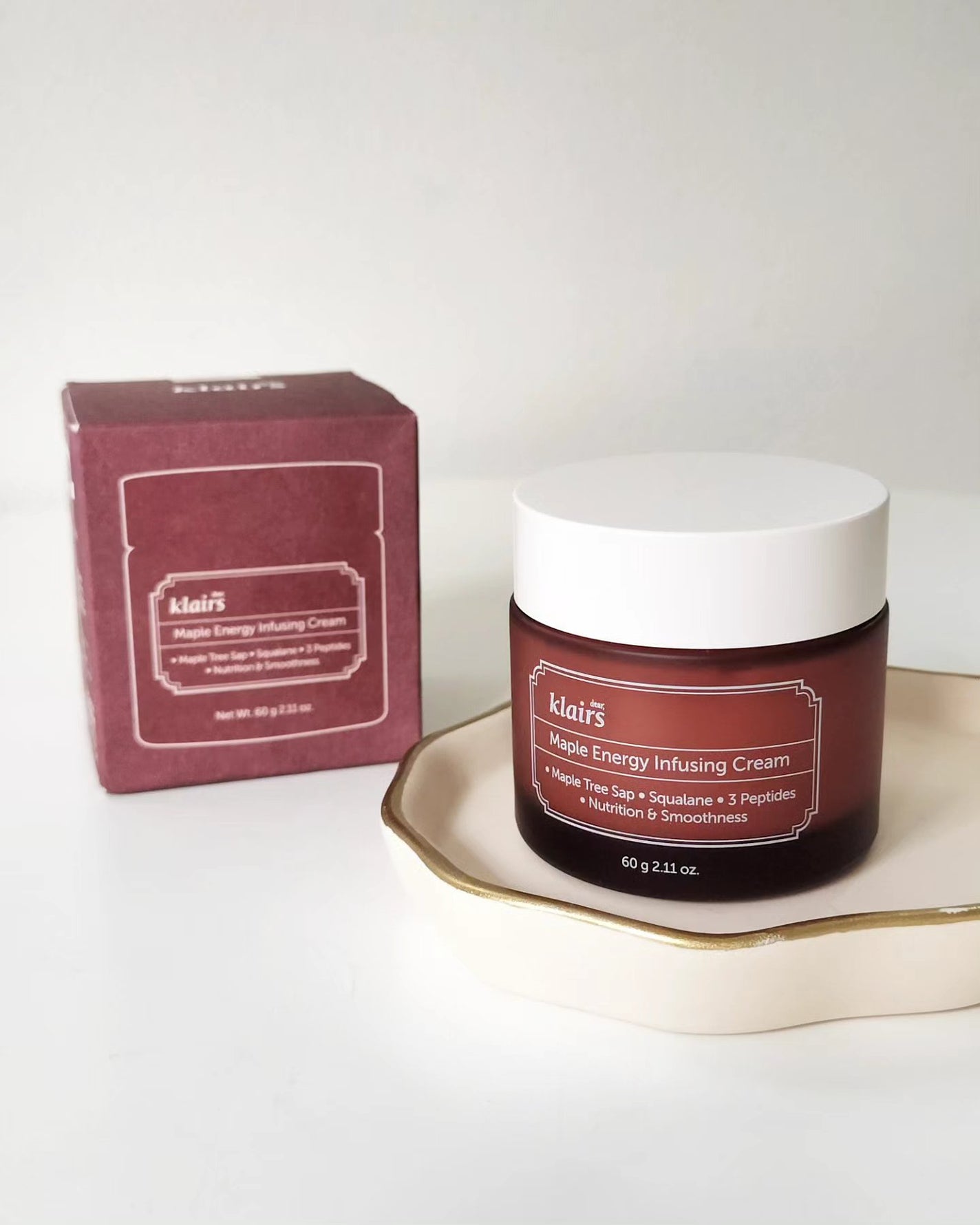 メープルエナジーインフュージングクリーム/Klairs/フェイスクリームを使ったクチコミ(5枚目)