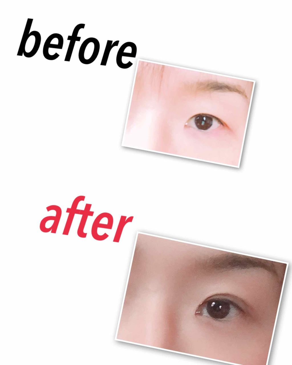 petitテープ3.5/メザイク/二重まぶた用アイテムを使ったクチコミ(2枚目)