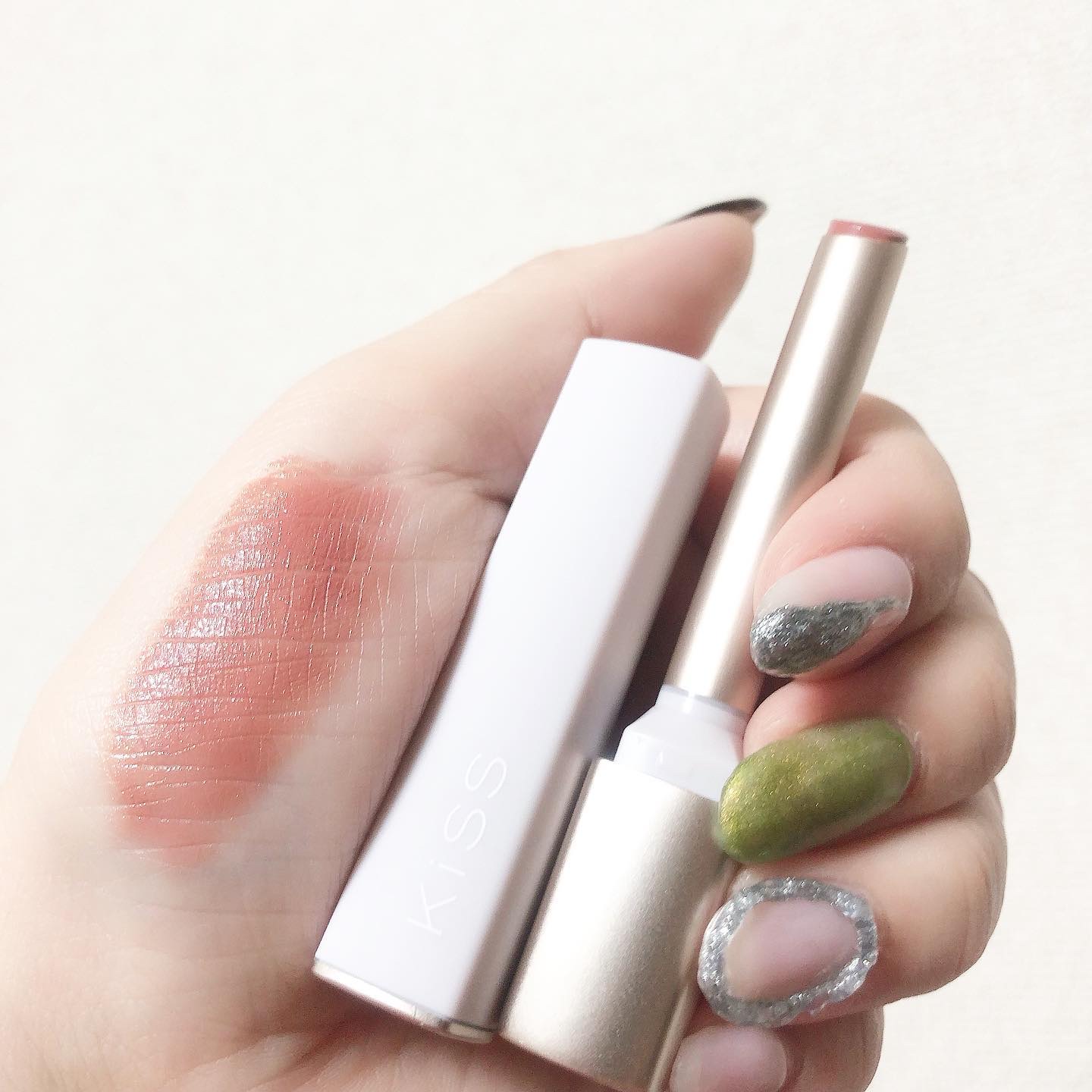 キス リップアロー 07 杏仁アールグレイ/KiSS/口紅を使ったクチコミ（3枚目）