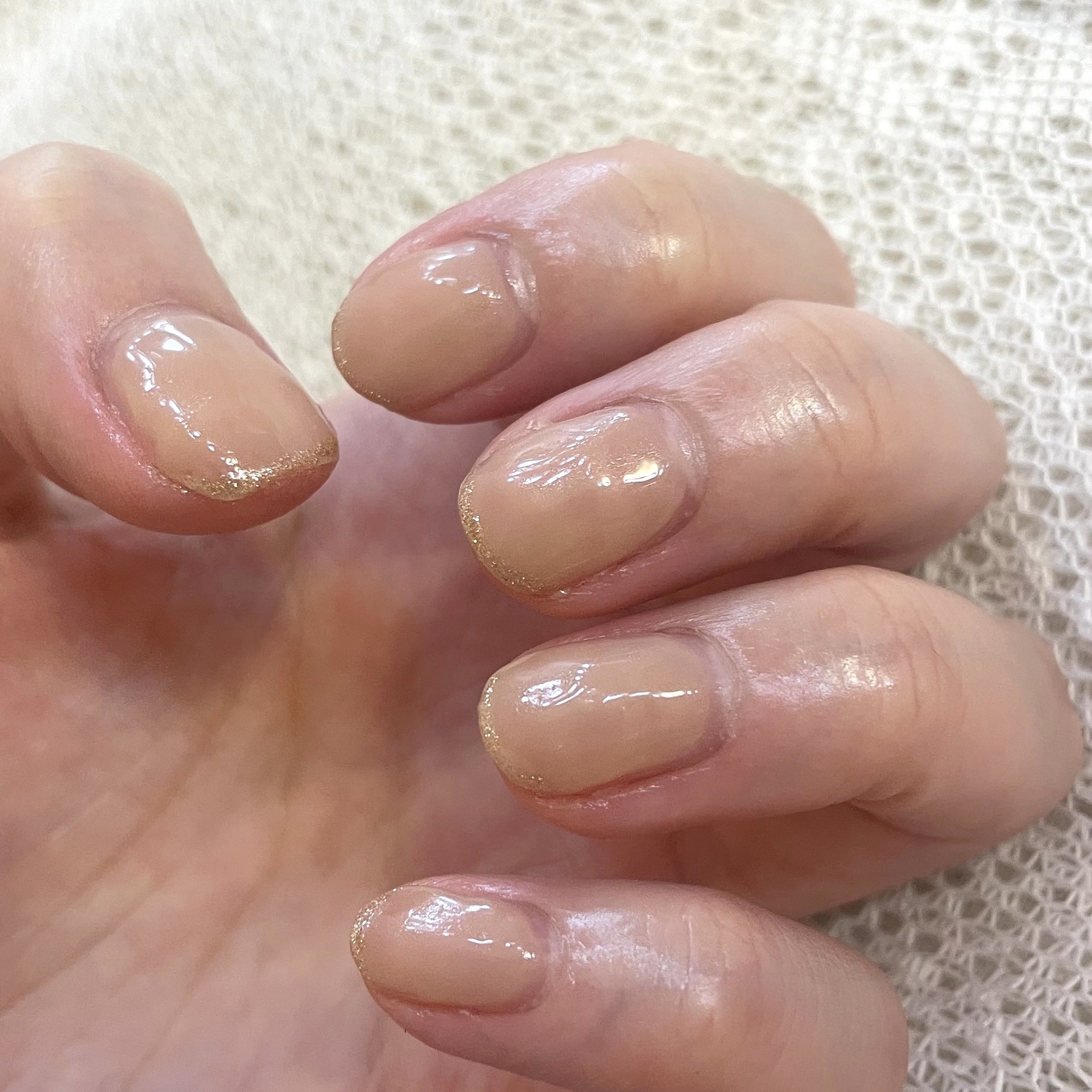 ジェルネイル GM113 ピュアベージュ/ジェルミーワン/ジェルネイルを使ったクチコミ（2枚目）