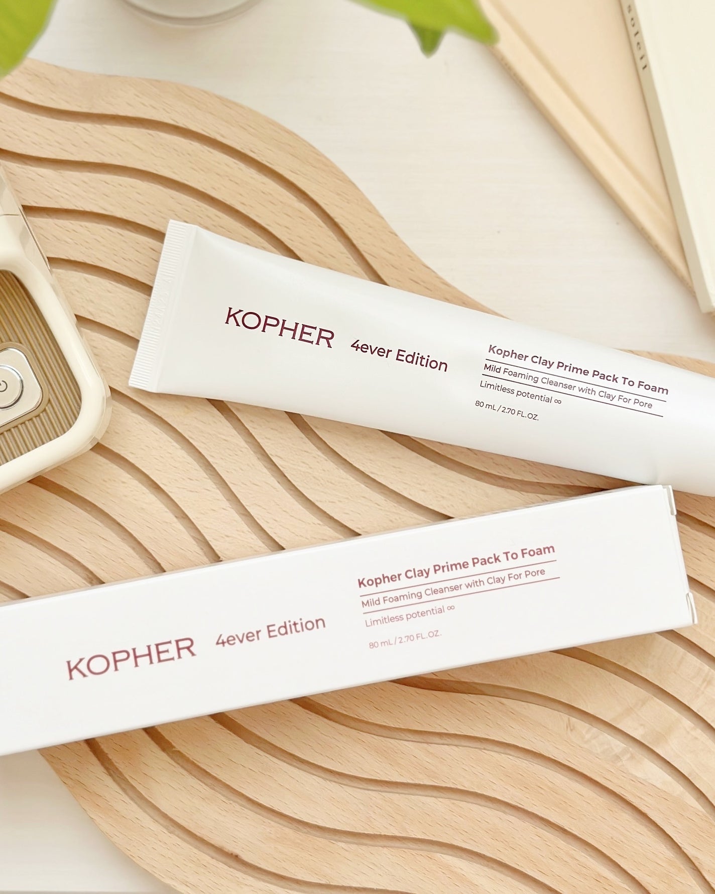 Clay Prime Pack To Foam/KOPHER/洗顔フォームを使ったクチコミ(1枚目)