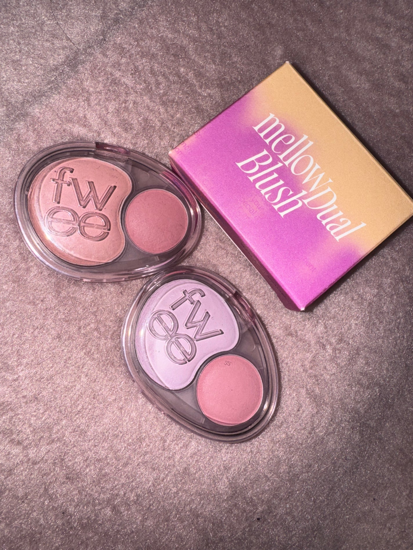 デュアルチークメロウ/fwee/ジェル・クリームチークを使ったクチコミ(1枚目)