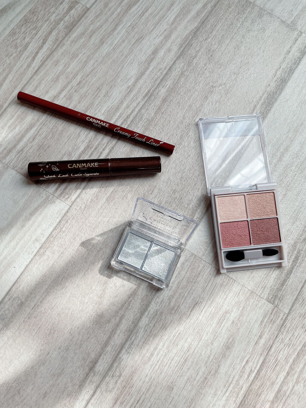 ジュエリーシャドウベール/キャンメイク/アイシャドウパレットを使ったクチコミ(4枚目)