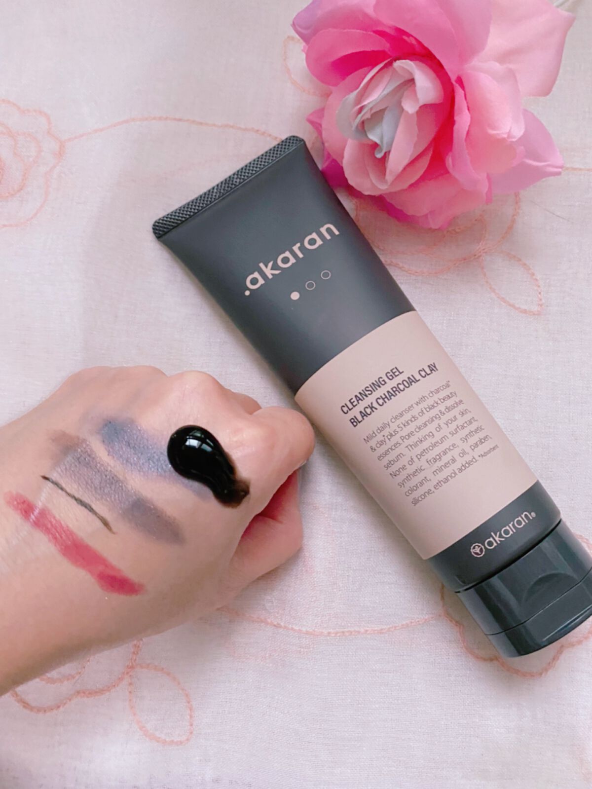 ブラックジェルクレンジング/.akaran/クレンジングジェルを使ったクチコミ（3枚目）