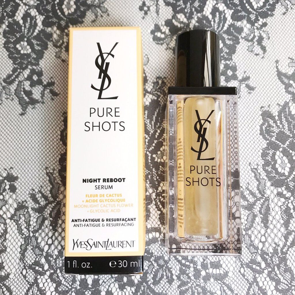 ピュアショット ナイト リチャージセラム/YVES SAINT LAURENT BEAUTE/美容液を使ったクチコミ(5枚目)