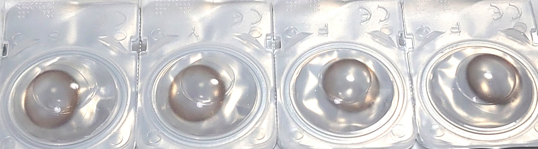 Sugar High Kristin / アッシュチョコ/Hapa kristin/カラーコンタクトレンズを使ったクチコミ（3枚目）