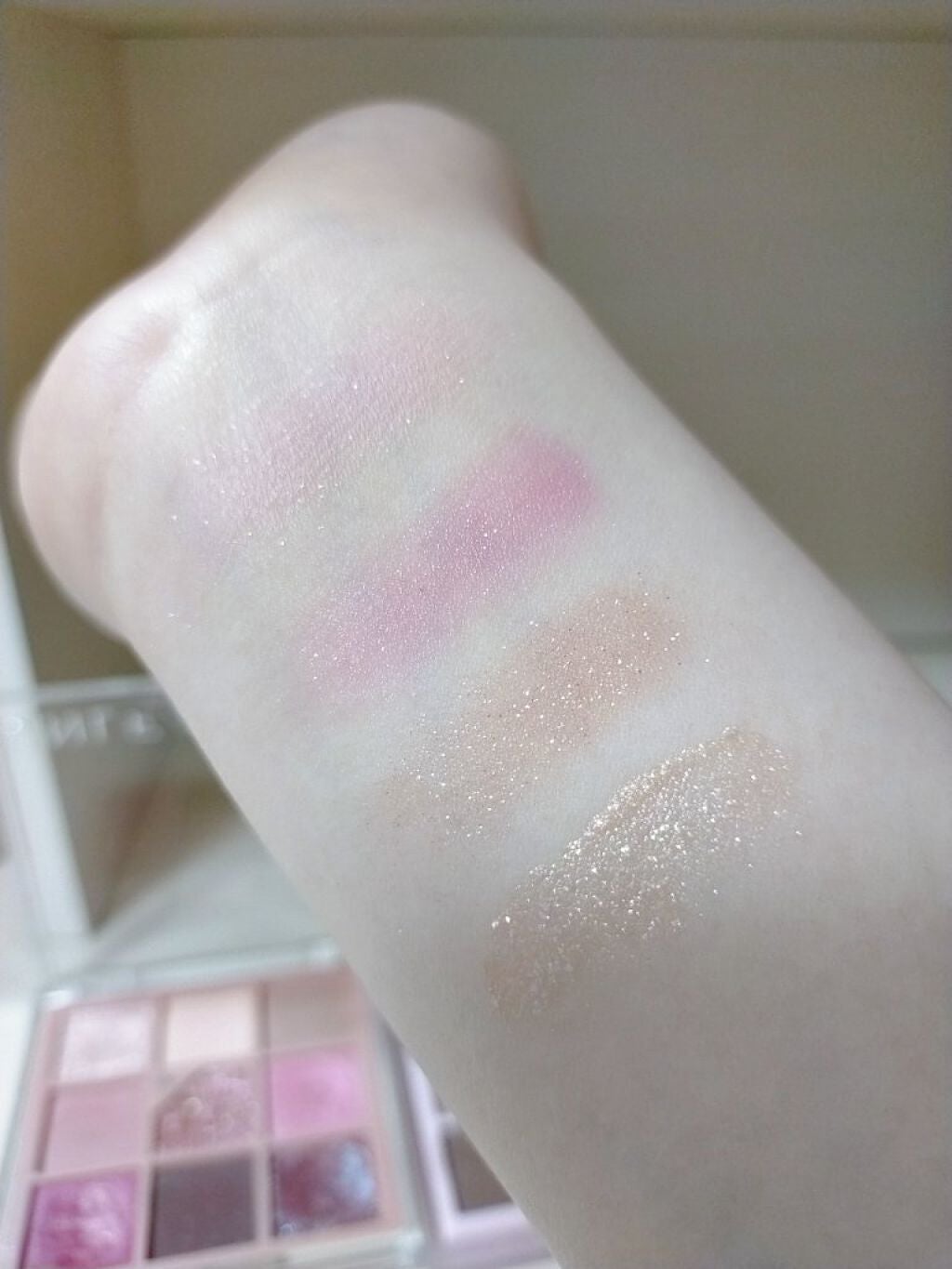 ベターザンパレット/rom&nd/アイシャドウパレットを使ったクチコミ(4枚目)