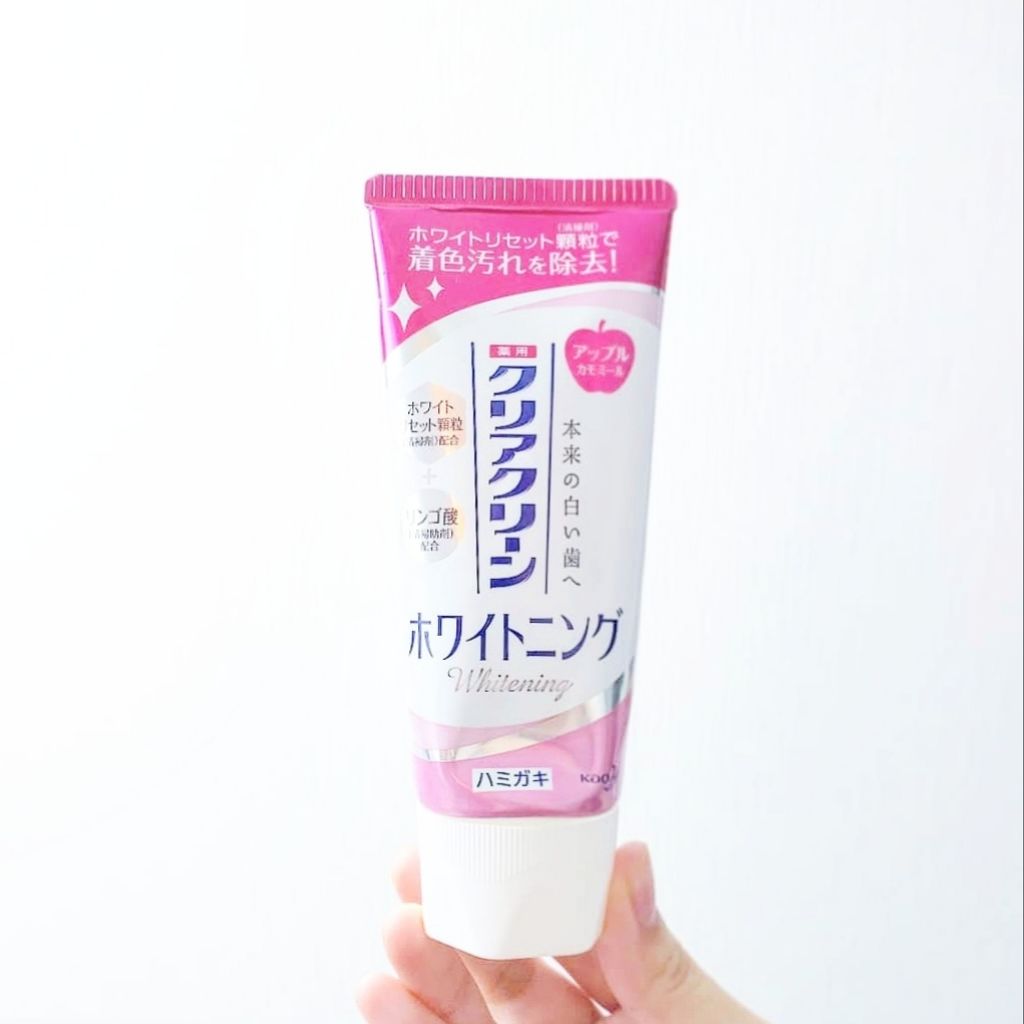 クリアクリーンホワイトニング 薬用ハミガキ/クリアクリーン/歯磨き粉を使ったクチコミ(1枚目)