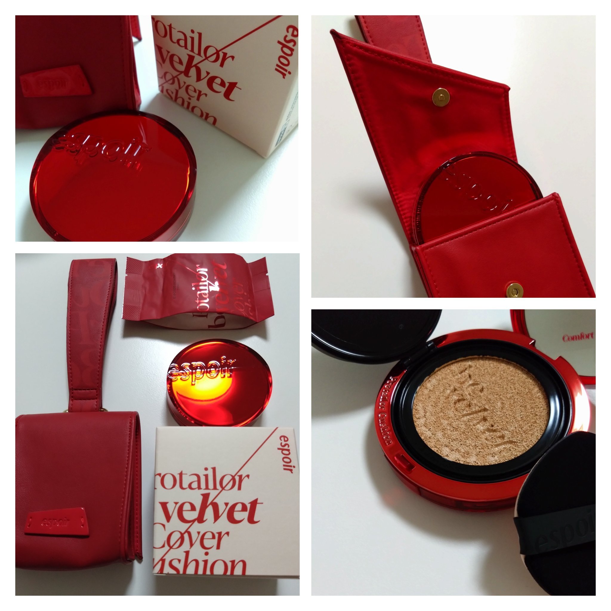 プロテーラービーベルベットカバークッション/espoir/クッションファンデーションを使ったクチコミ（2枚目）