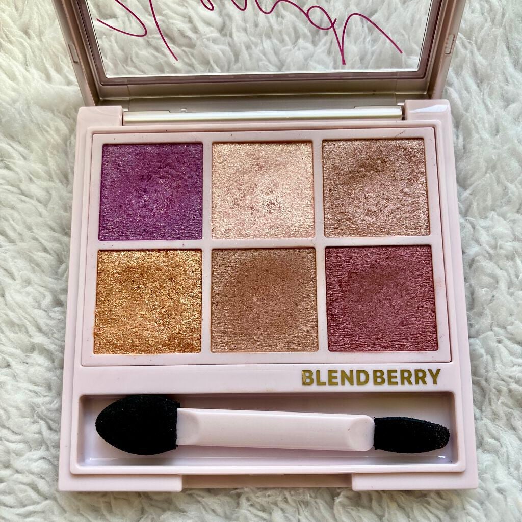 オーラクリエイション/BLEND BERRY/アイシャドウパレットを使ったクチコミ(5枚目)