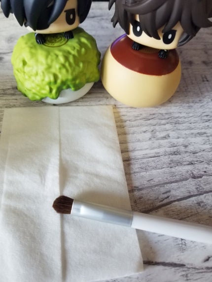 ドライメイクブラシクリーナー/セリア/その他化粧小物を使ったクチコミ(3枚目)