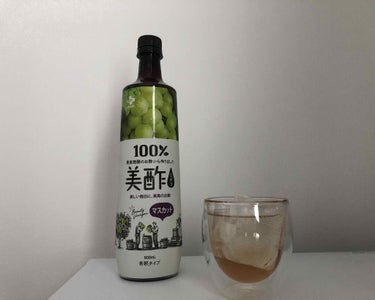 美酢(ミチョ) マスカットのクチコミ「甘くて美味しい飲むお酢

ミチョ3本目です﻿
パイナップル▹ざくろ▹マスカット
を試しました
.....」（2枚目）