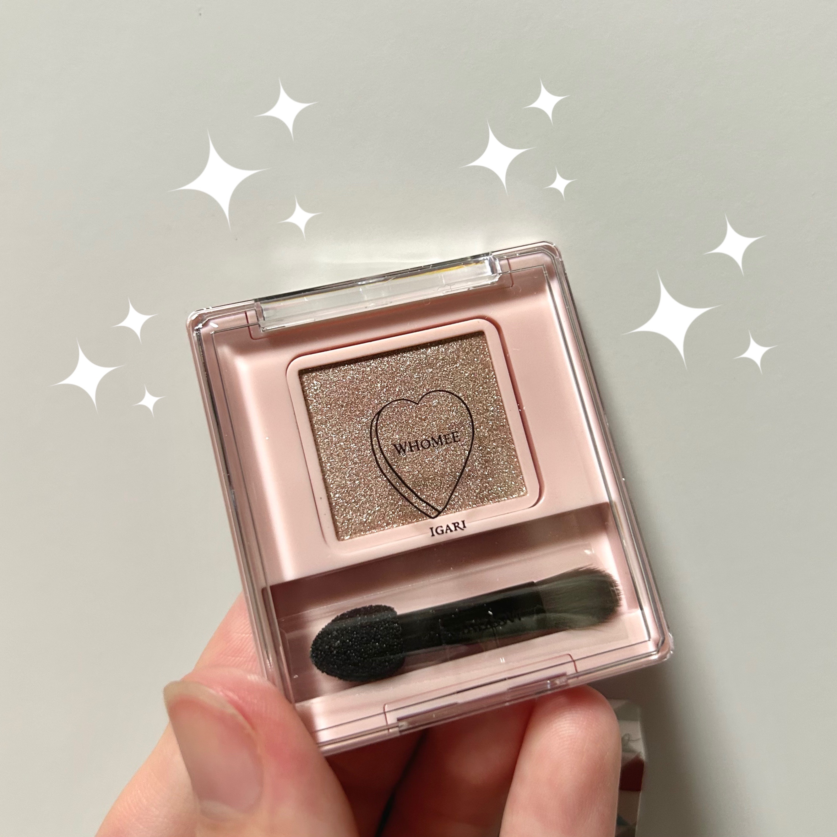 フーミー シングルラメシャドウ/WHOMEE/単色アイシャドウを使ったクチコミ（1枚目）