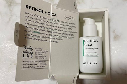 レチノール シカ リペア セラム/innisfree/美容液を使ったクチコミ(2枚目)