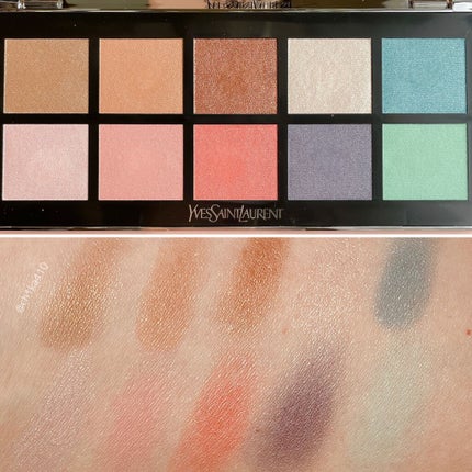 パレット ポップイン フレッシュ/YVES SAINT LAURENT BEAUTE/アイシャドウパレットを使ったクチコミ(6枚目)
