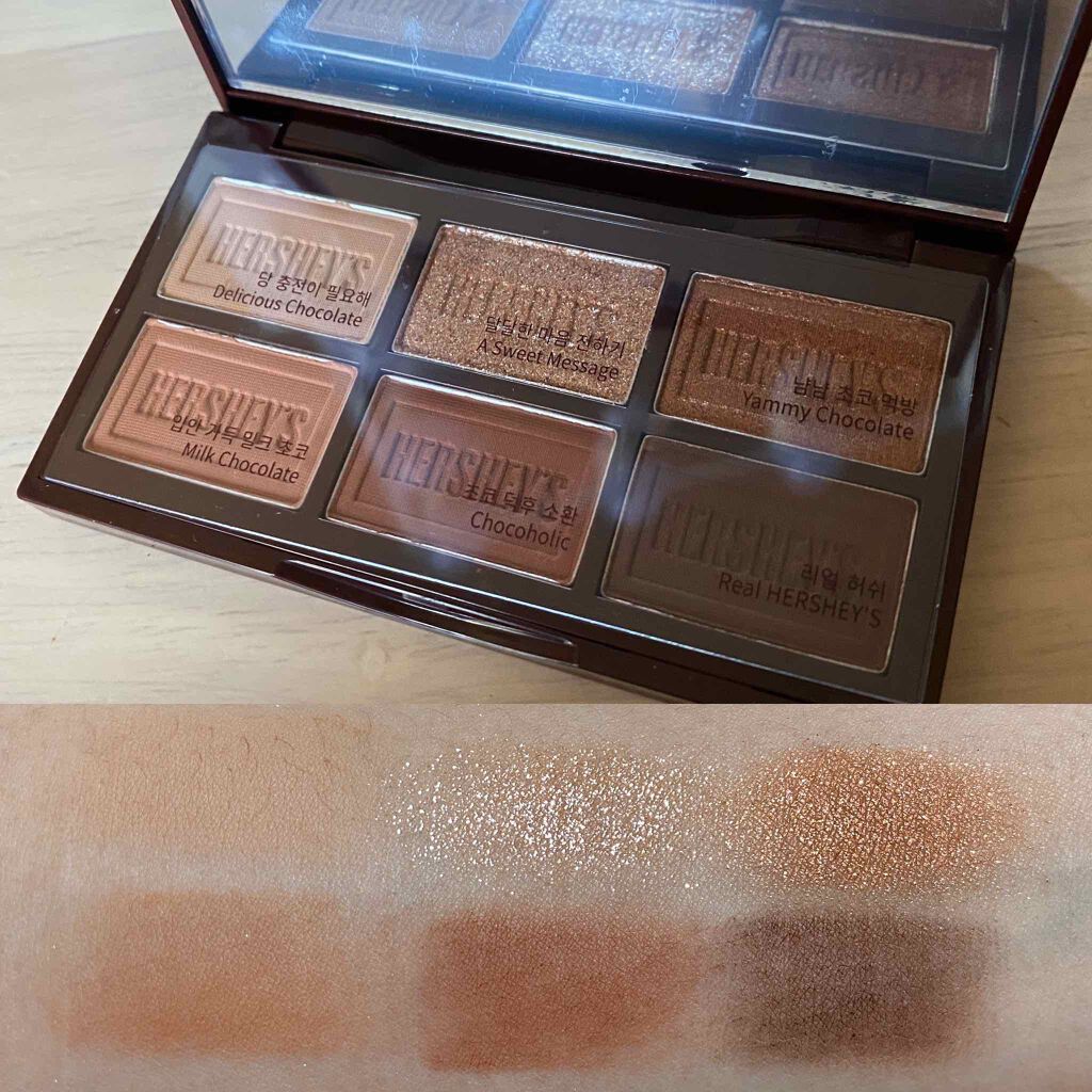 ハーシー プレイカラーアイズミニ オリジナル/ETUDE/アイシャドウパレットを使ったクチコミ（2枚目）