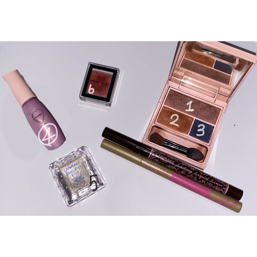 キラメキアイシャドウ/WHOMEE/リキッドアイシャドウを使ったクチコミ（2枚目）