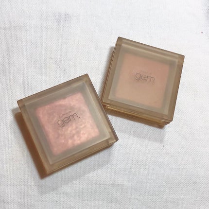 single eye color/la peau de gem./単色アイシャドウを使ったクチコミ(7枚目)