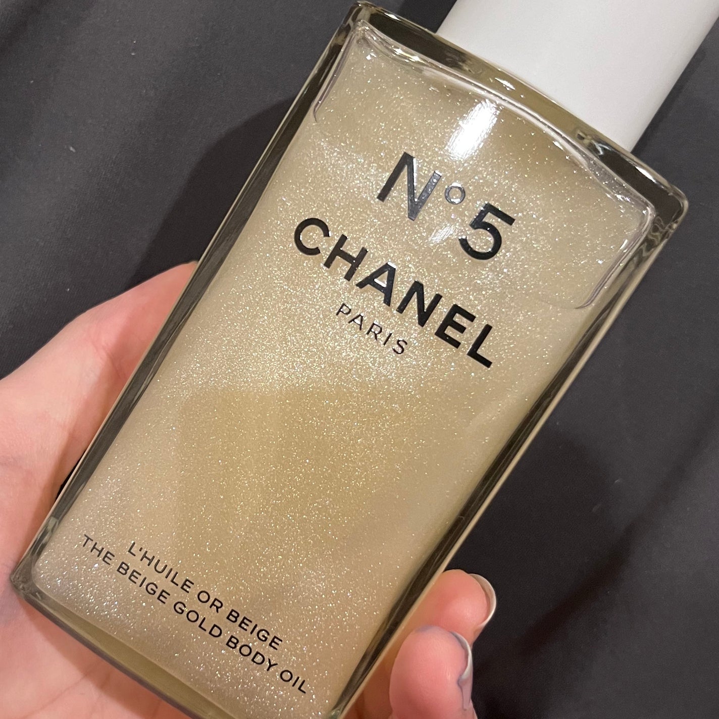 N°5 ザ ゴールド ボディ オイル /CHANEL/ボディオイルを使ったクチコミ(1枚目)