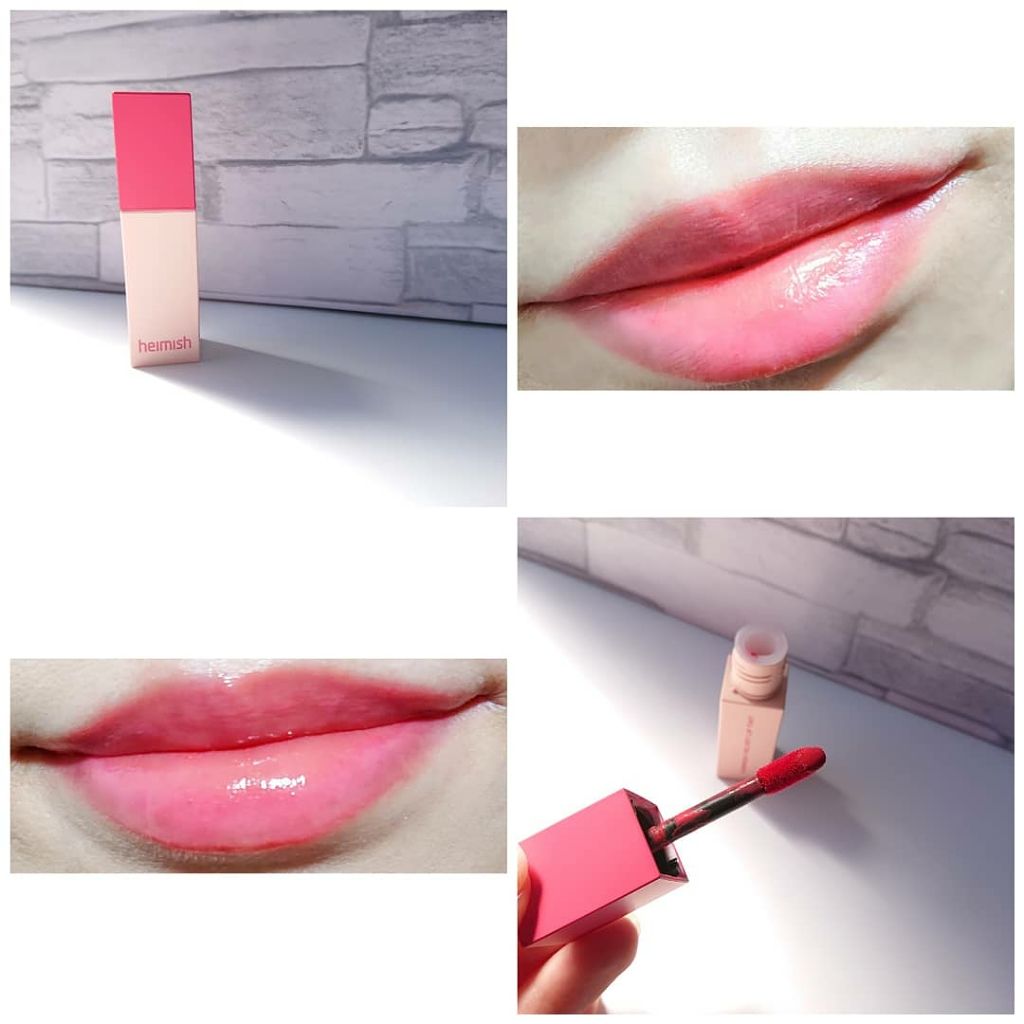 バーニッシュベルベットリップティント/heimish/リップティントを使ったクチコミ（3枚目）