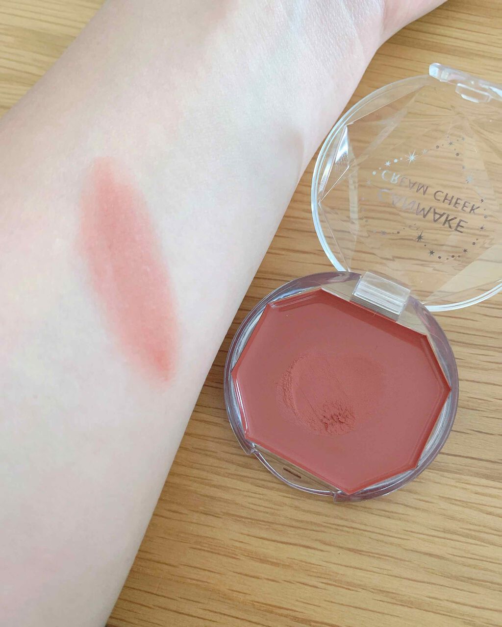 クリームチーク/キャンメイク/ジェル・クリームチークを使ったクチコミ(2枚目)