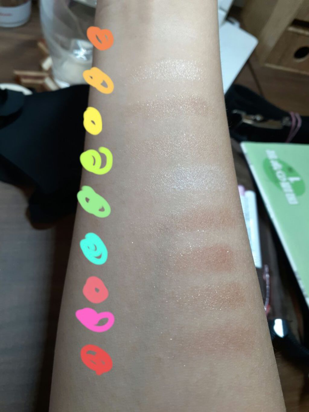 UR GLAM　BLOOMING EYE COLOR PALETTE/U R GLAM/アイシャドウパレットを使ったクチコミ（3枚目）