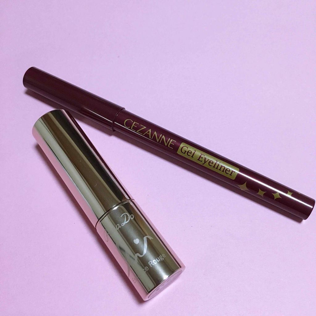ジェルアイライナー/CEZANNE/ジェルアイライナーを使ったクチコミ(2枚目)