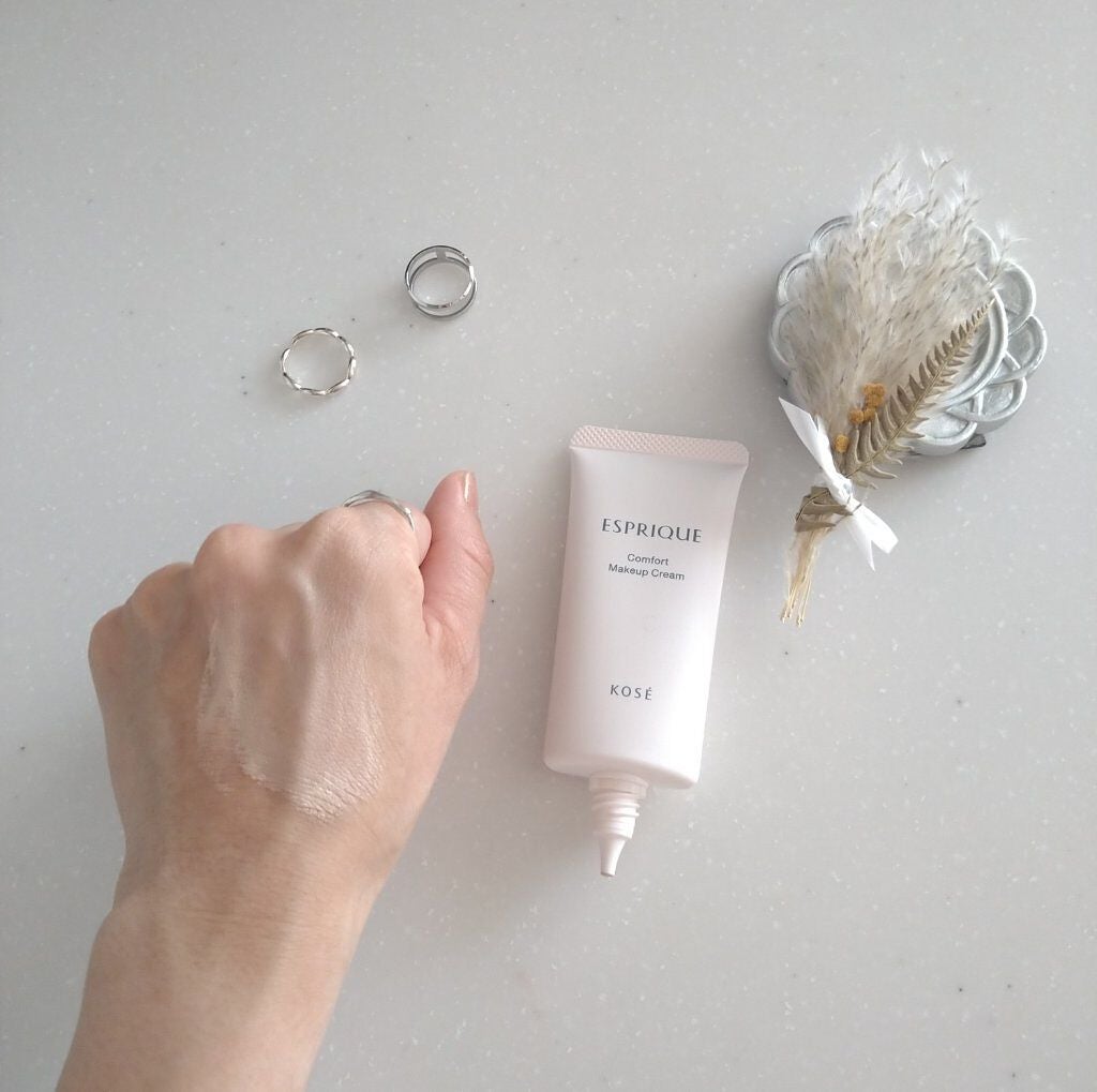 コンフォート メイククリーム〈色つき美容クリーム〉/ESPRIQUE/化粧下地を使ったクチコミ(3枚目)