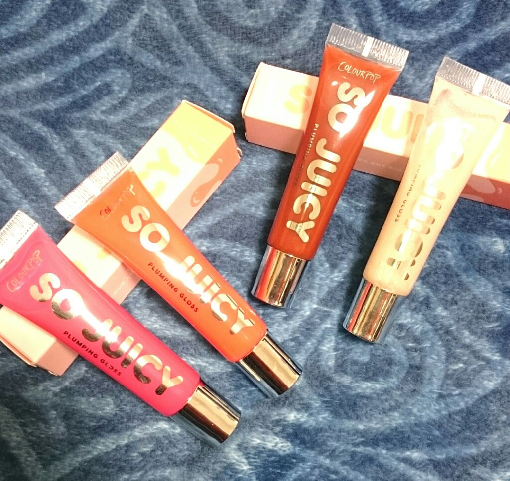 So Juicy Plumping Gloss/ColourPop/リップケアを使ったクチコミ（1枚目）