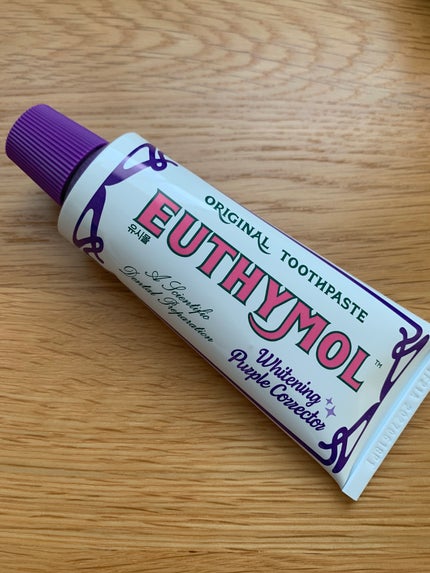 ホワイトパープル歯みがき ピーチフローラルミントの香り/EUTHYMOL/歯磨き粉を使ったクチコミ(1枚目)