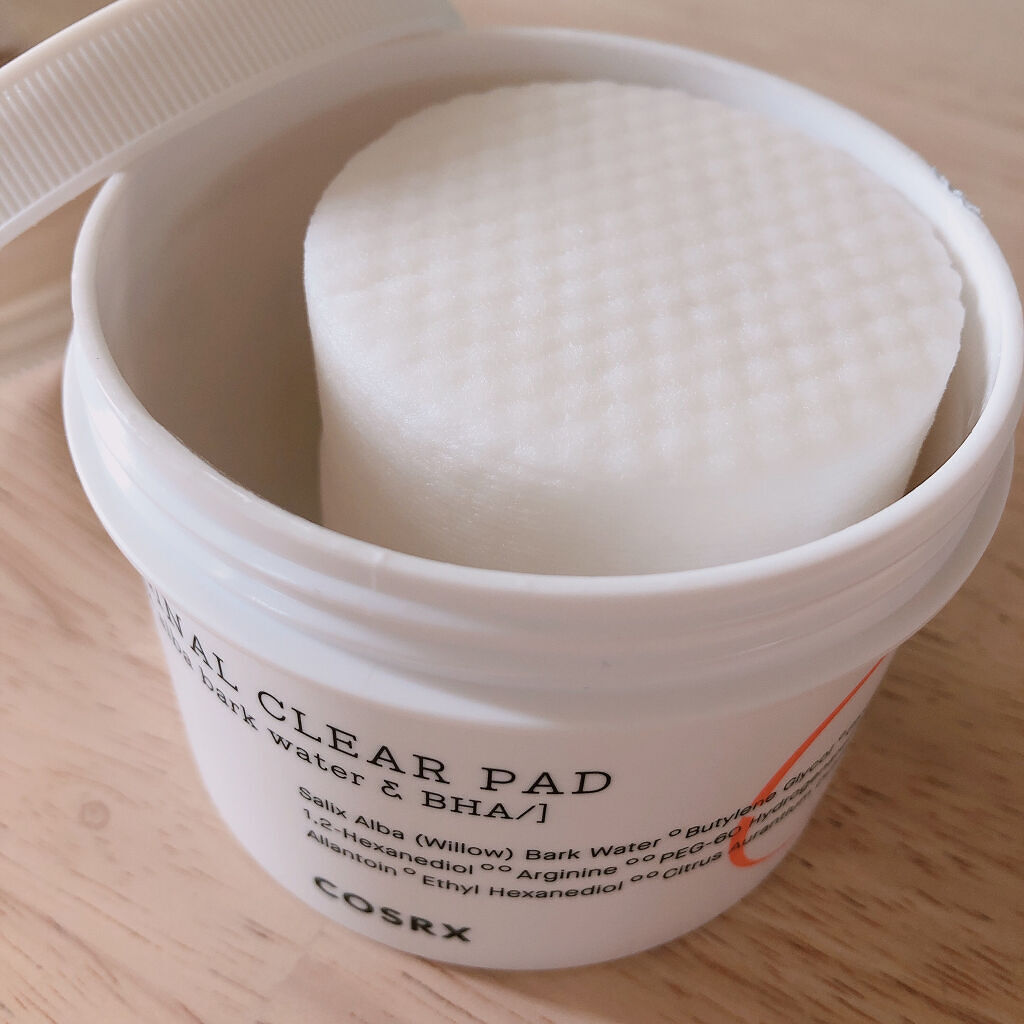 ワンステップオリジナルクリアパッド/COSRX/トナーパッドを使ったクチコミ（2枚目）