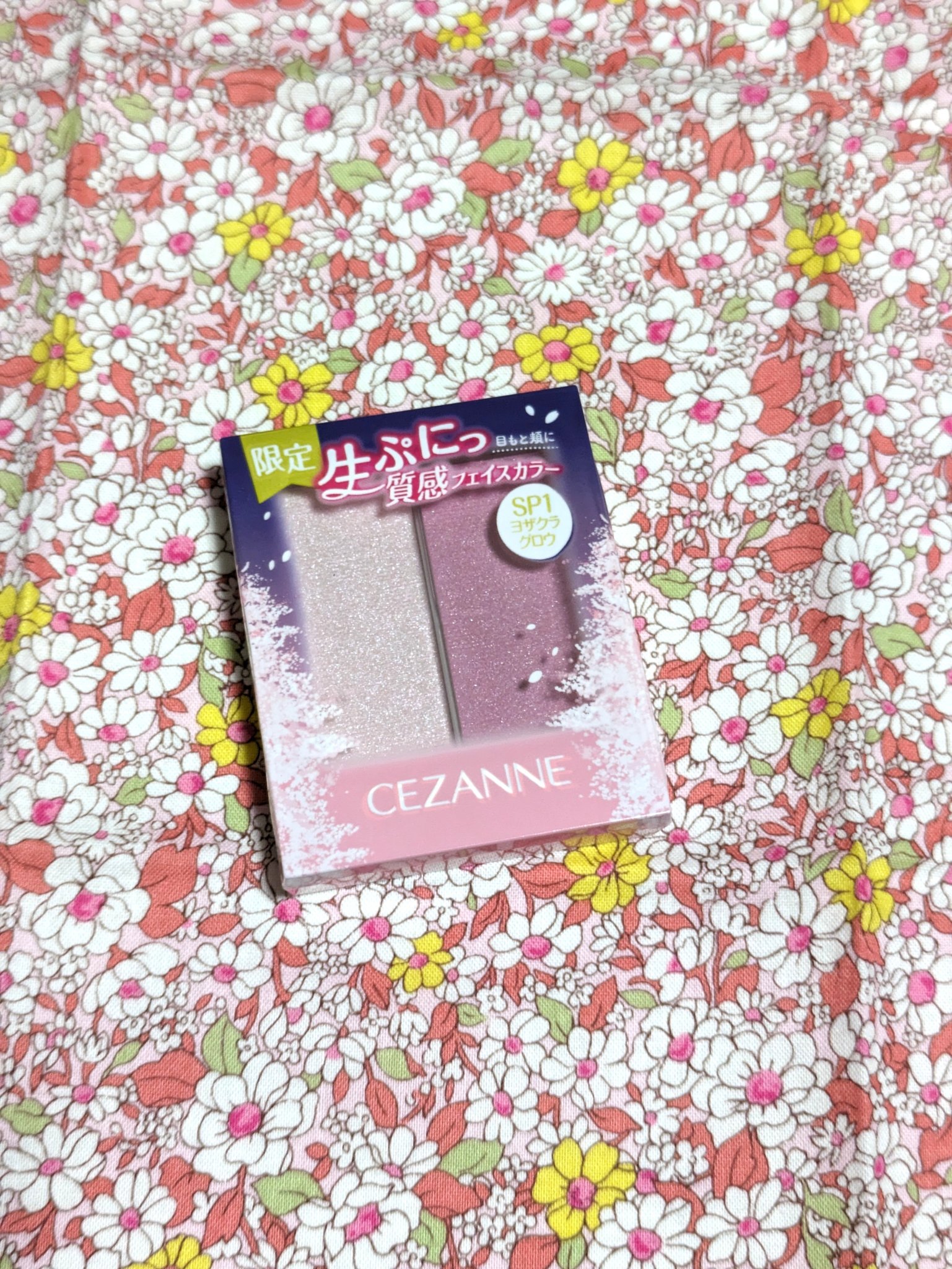 ラスティンググロスリップ/CEZANNE/口紅を使ったクチコミ（3枚目）