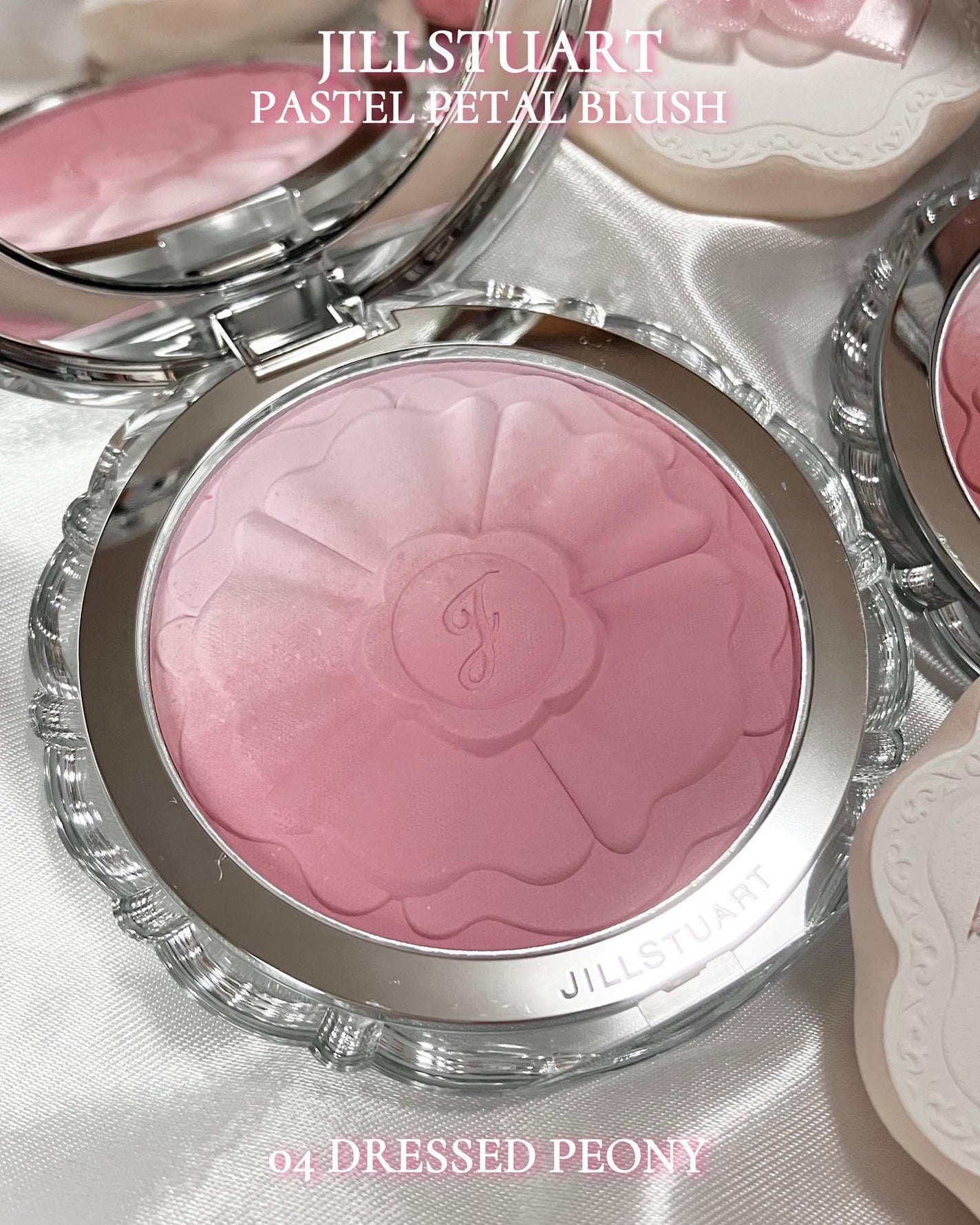 ジルスチュアート パステルペタル ブラッシュ/JILL STUART/パウダーチークを使ったクチコミ(3枚目)
