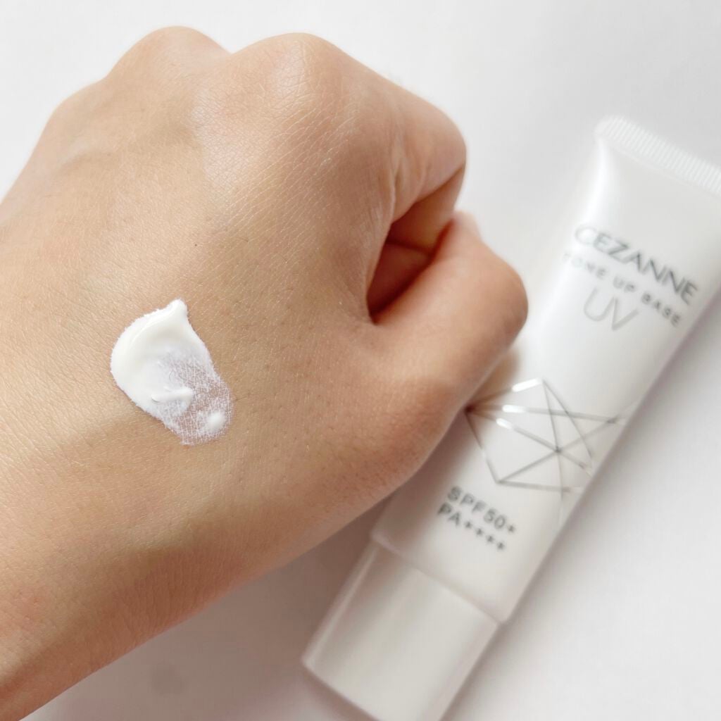 UVトーンアップベース/CEZANNE/化粧下地を使ったクチコミ(4枚目)