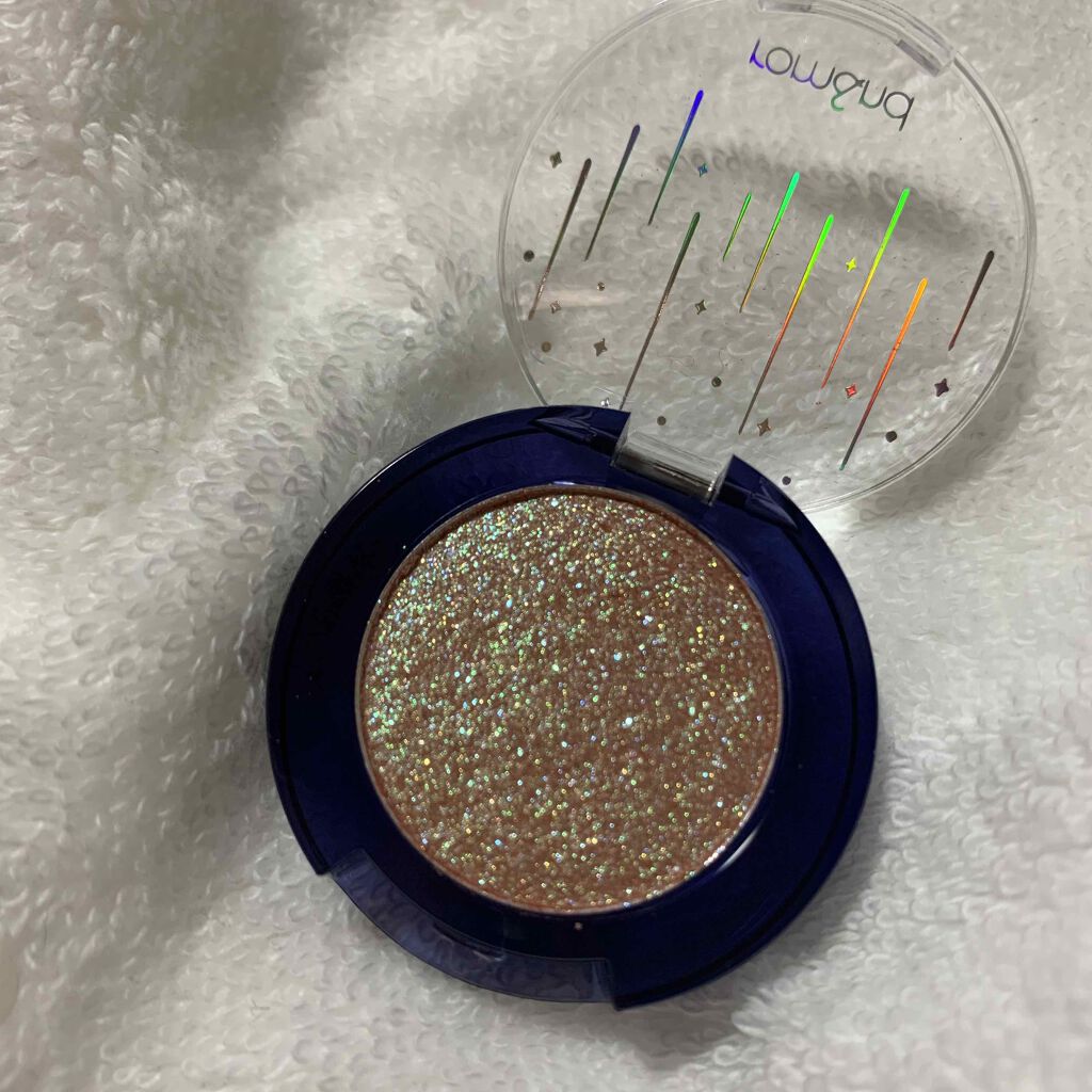 グリッター シャドウ カラー/rom&nd/グリッターを使ったクチコミ（2枚目）