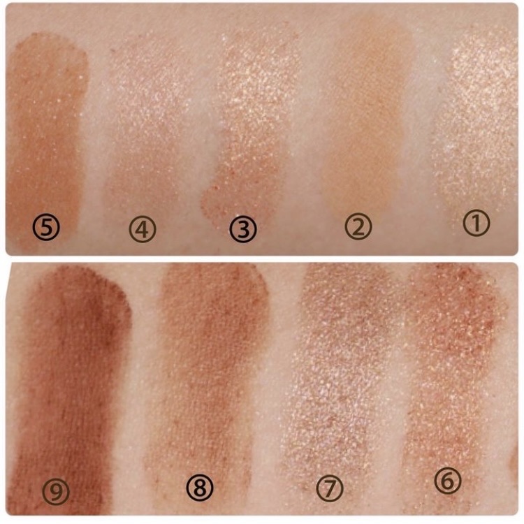 BLINK BLINK eye palette/MERREZ'CA/アイシャドウパレットを使ったクチコミ（3枚目）